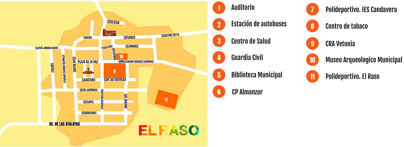 mapa callejero raso