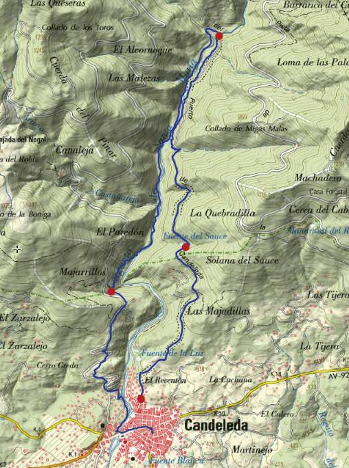 6mapa topografico Senda de Pescadores