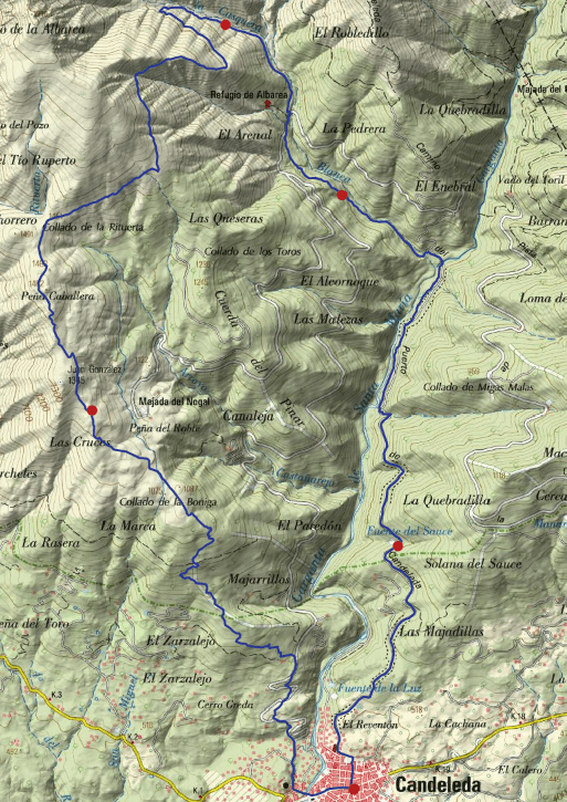 9mapa topografico Rituerta Albarea